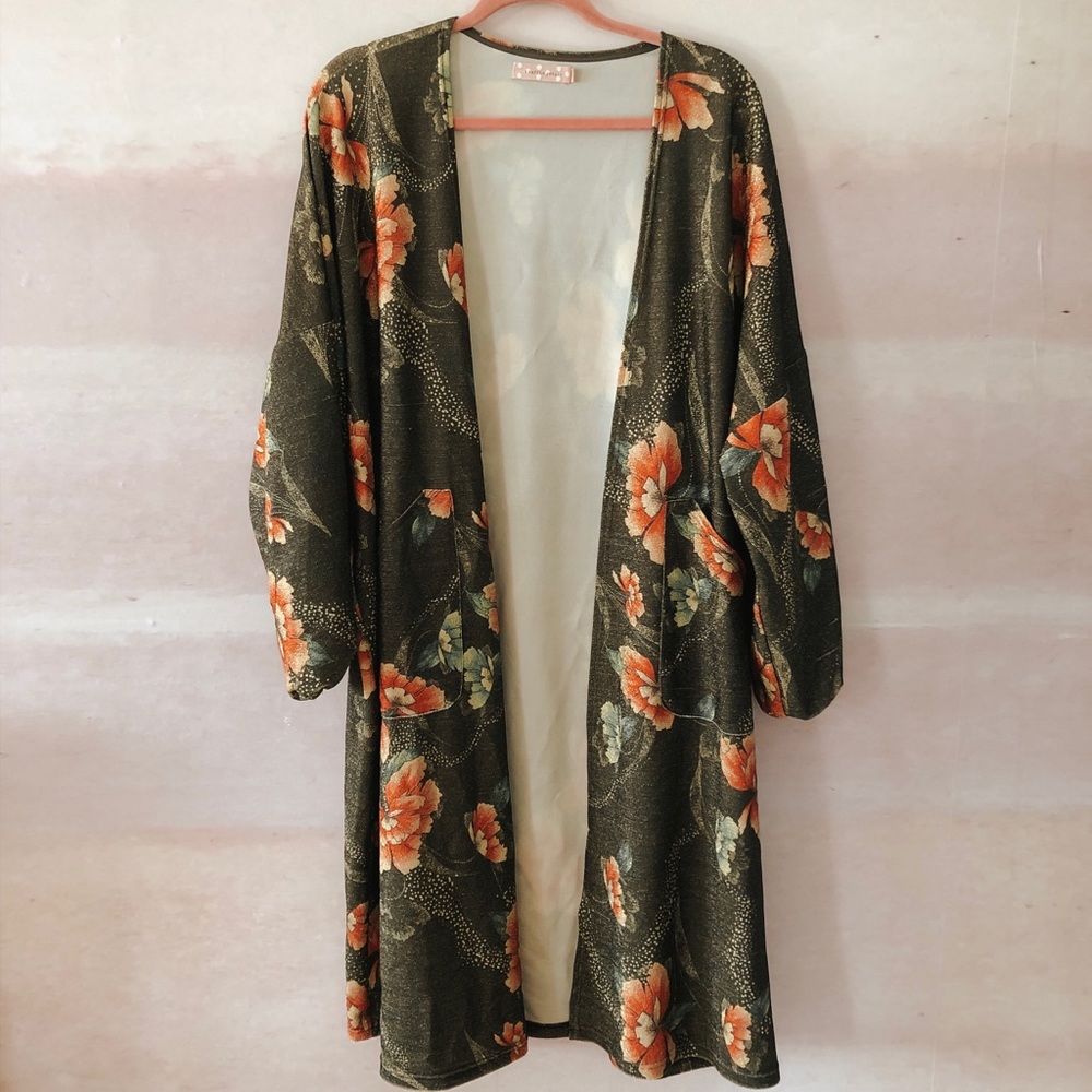 Full length cardigan